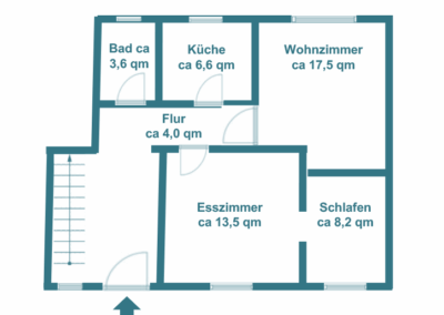 Grundriss Erdgeschoss