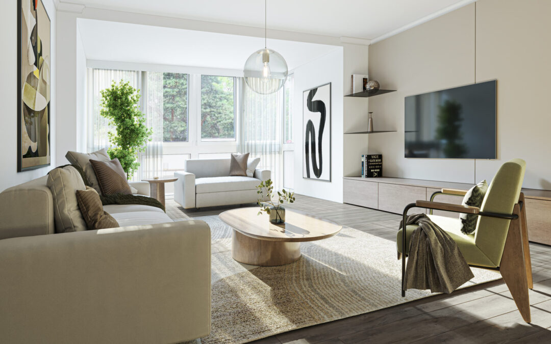Wohnen mit Stil: Helle 2-Zimmer-Wohnung mit Balkon