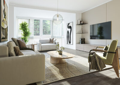 Wohnen mit Stil: Helle 2-Zimmer-Wohnung mit Balkon