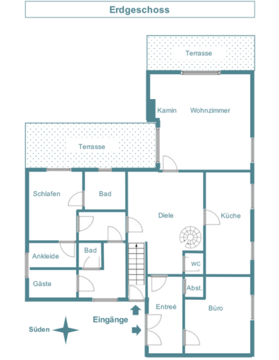 Grundriss Ergeschoss